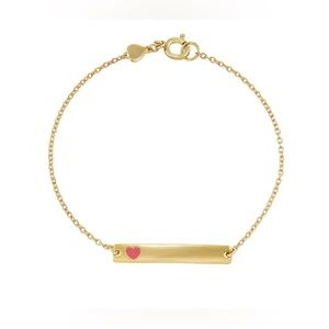 Brilliance Fine Jewelry ID Plaque Bracelet